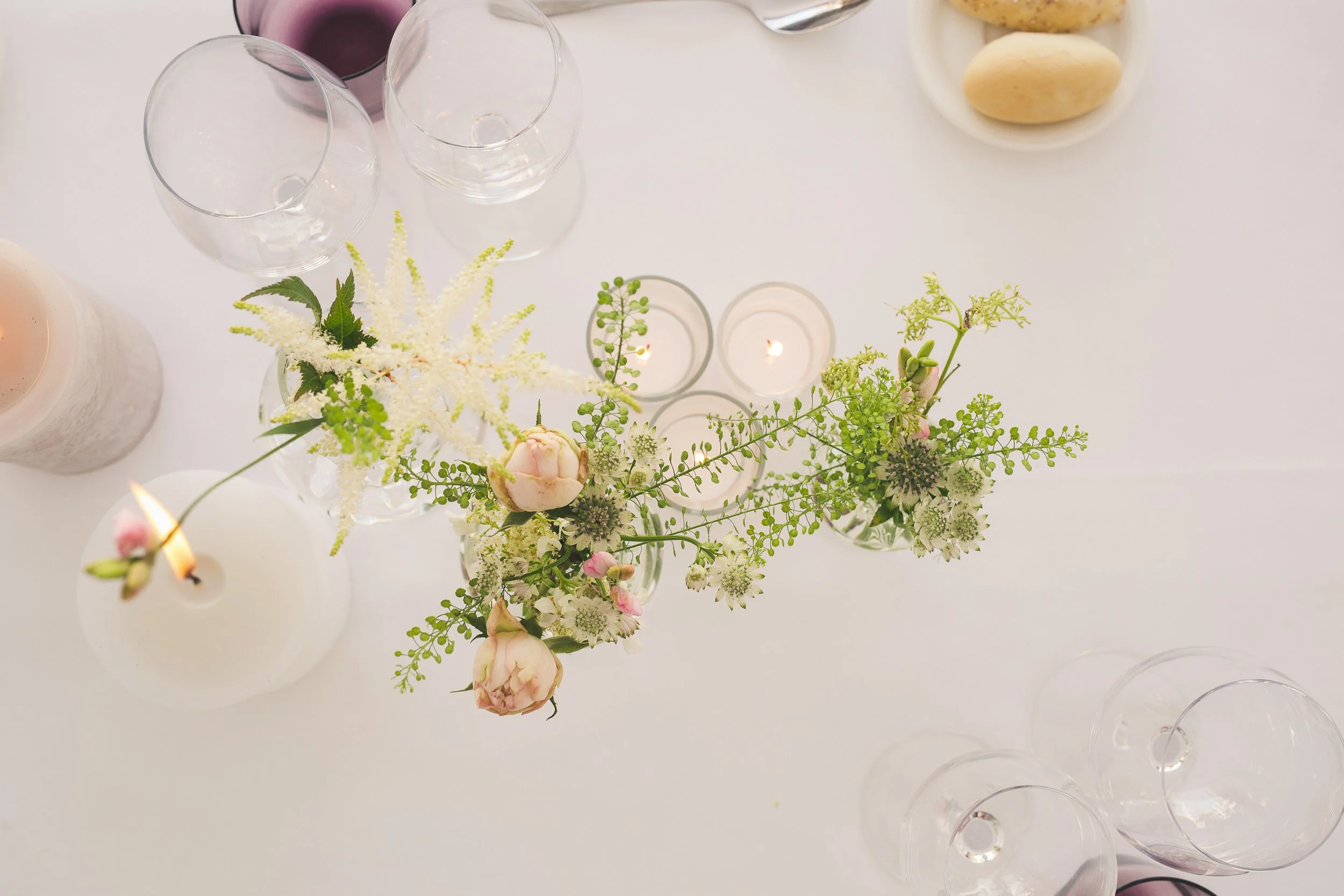 bloemen als decoratie