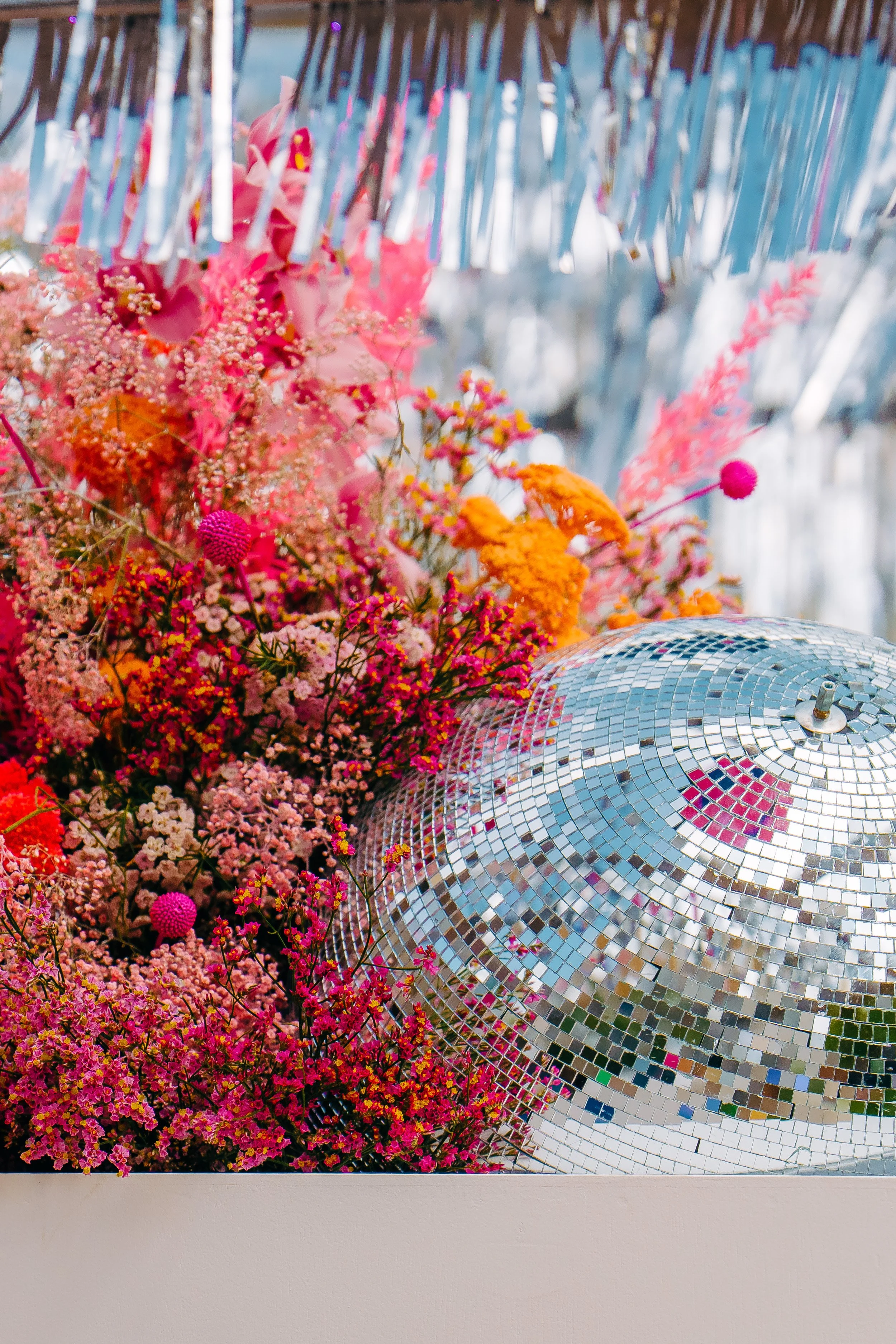 kleurrijke decoratie voor lentefeest