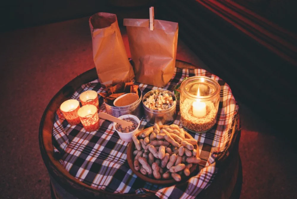 eten geserveerd op verjaardag