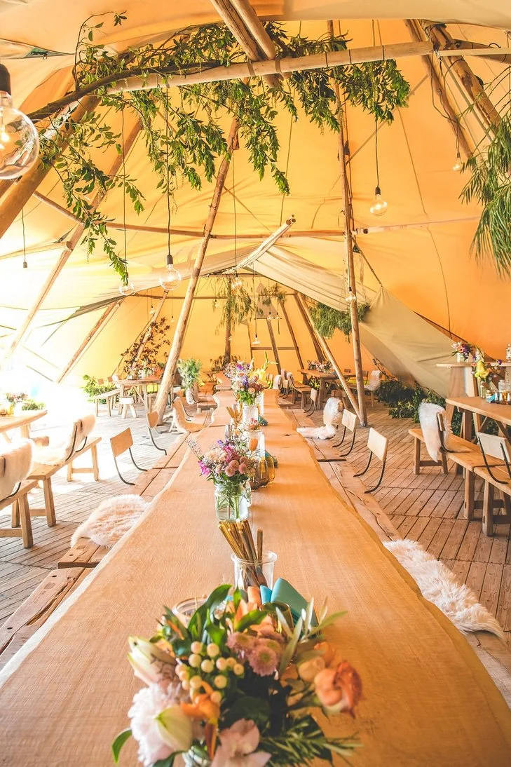 decoratie tent vanbinnen