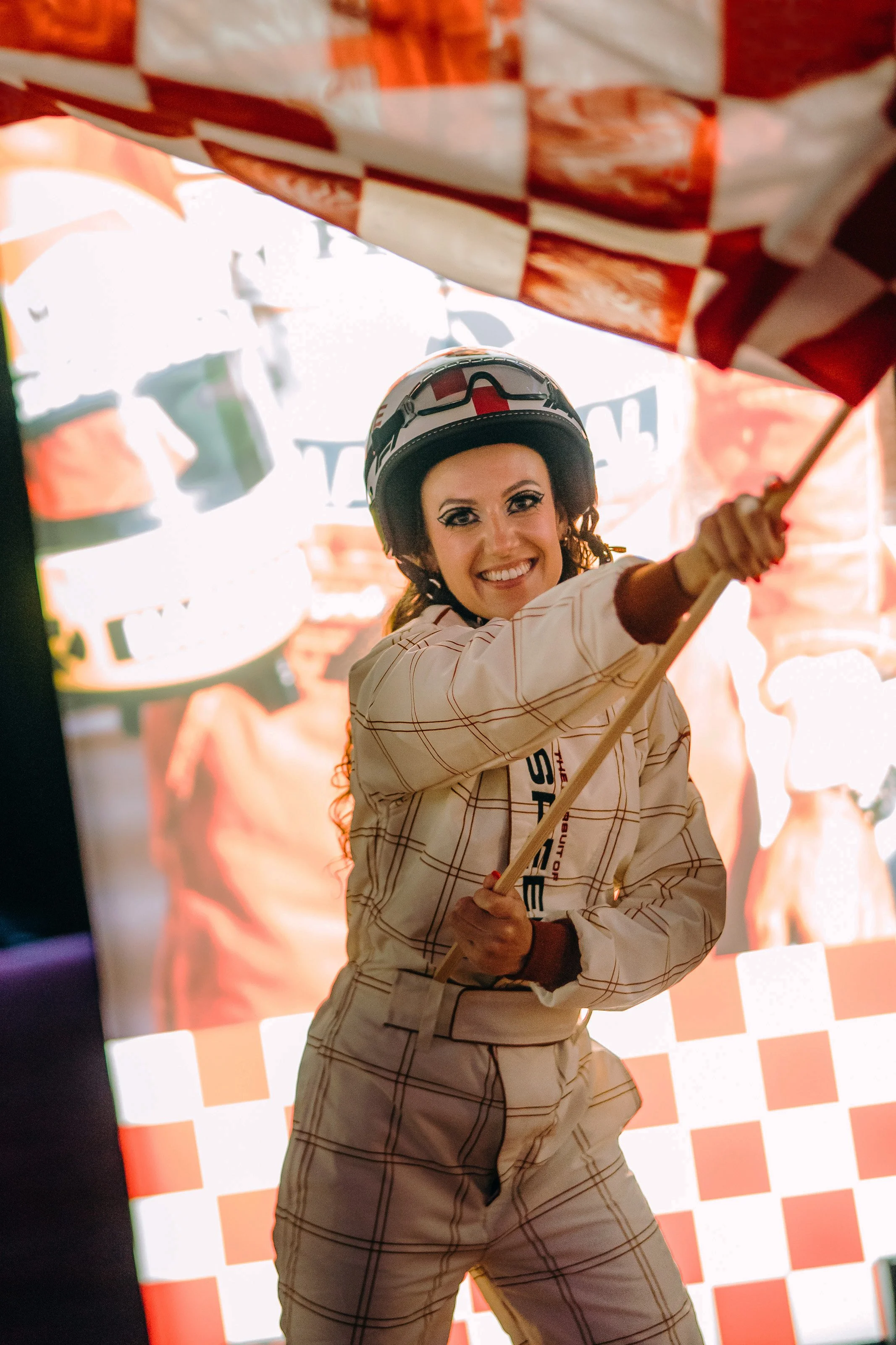 entertainment in F1 stijl voor een themafeest