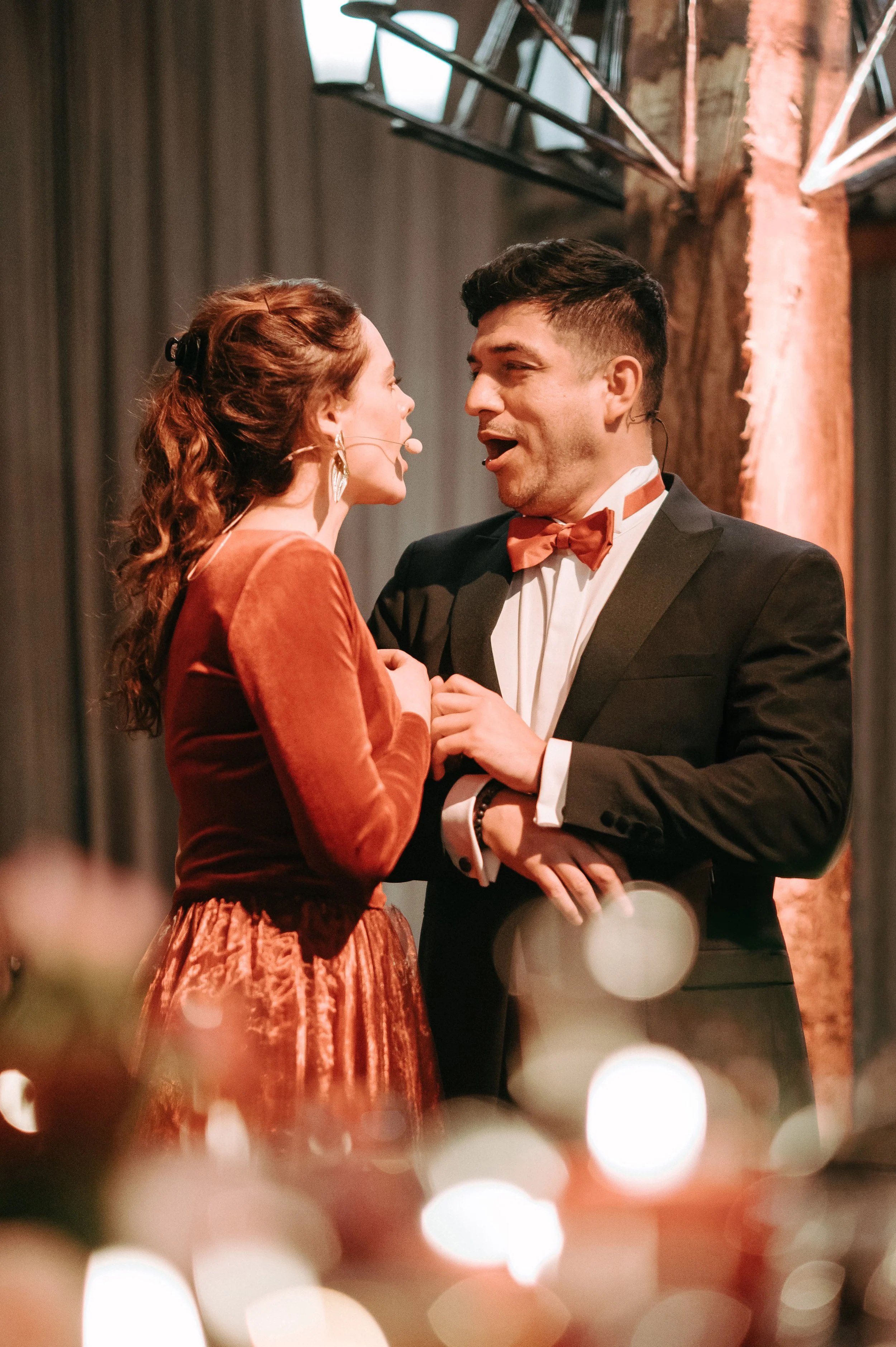 live opera optreden tijdens fundraising dinner