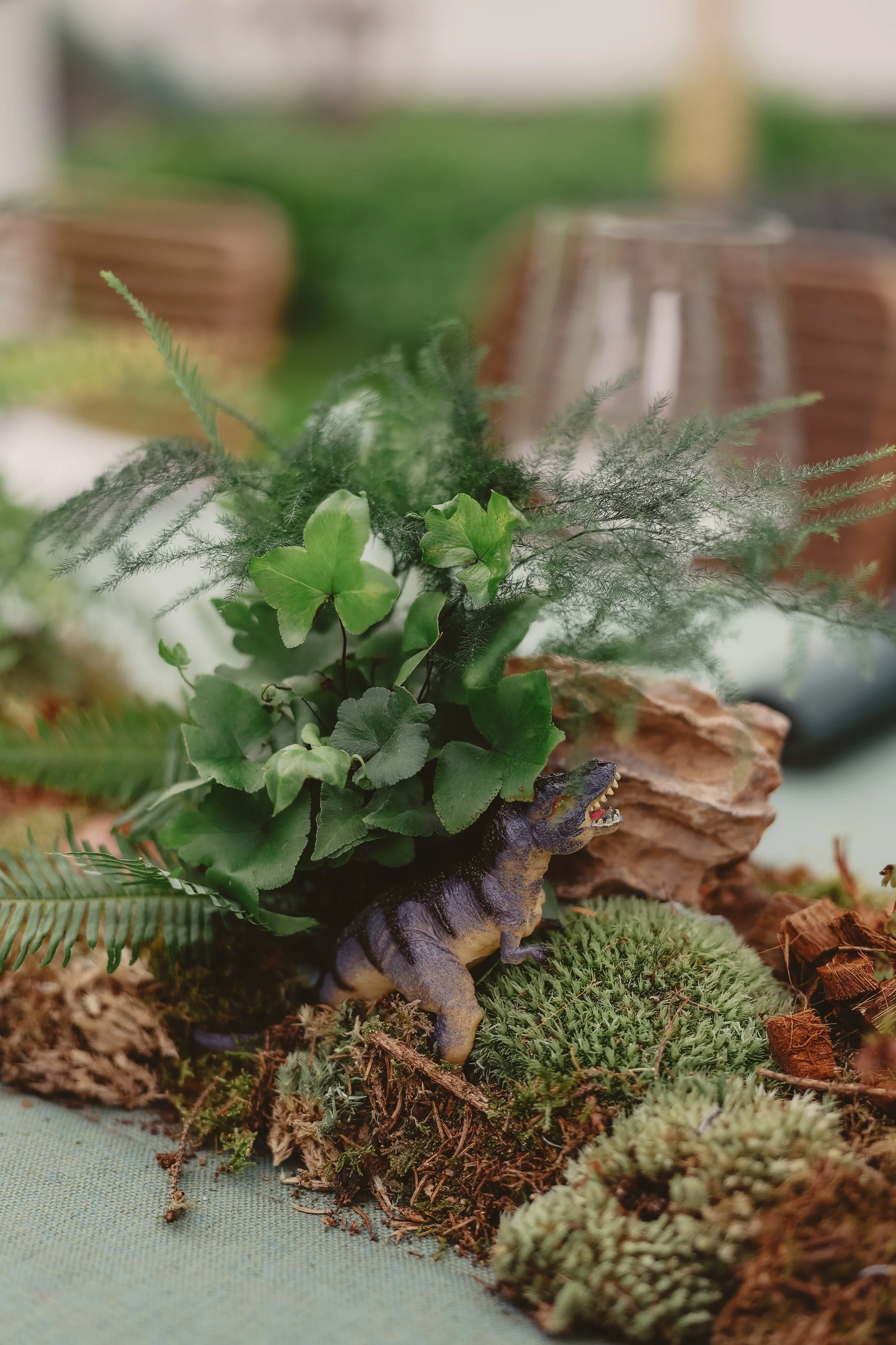 decoratie met dino accenten