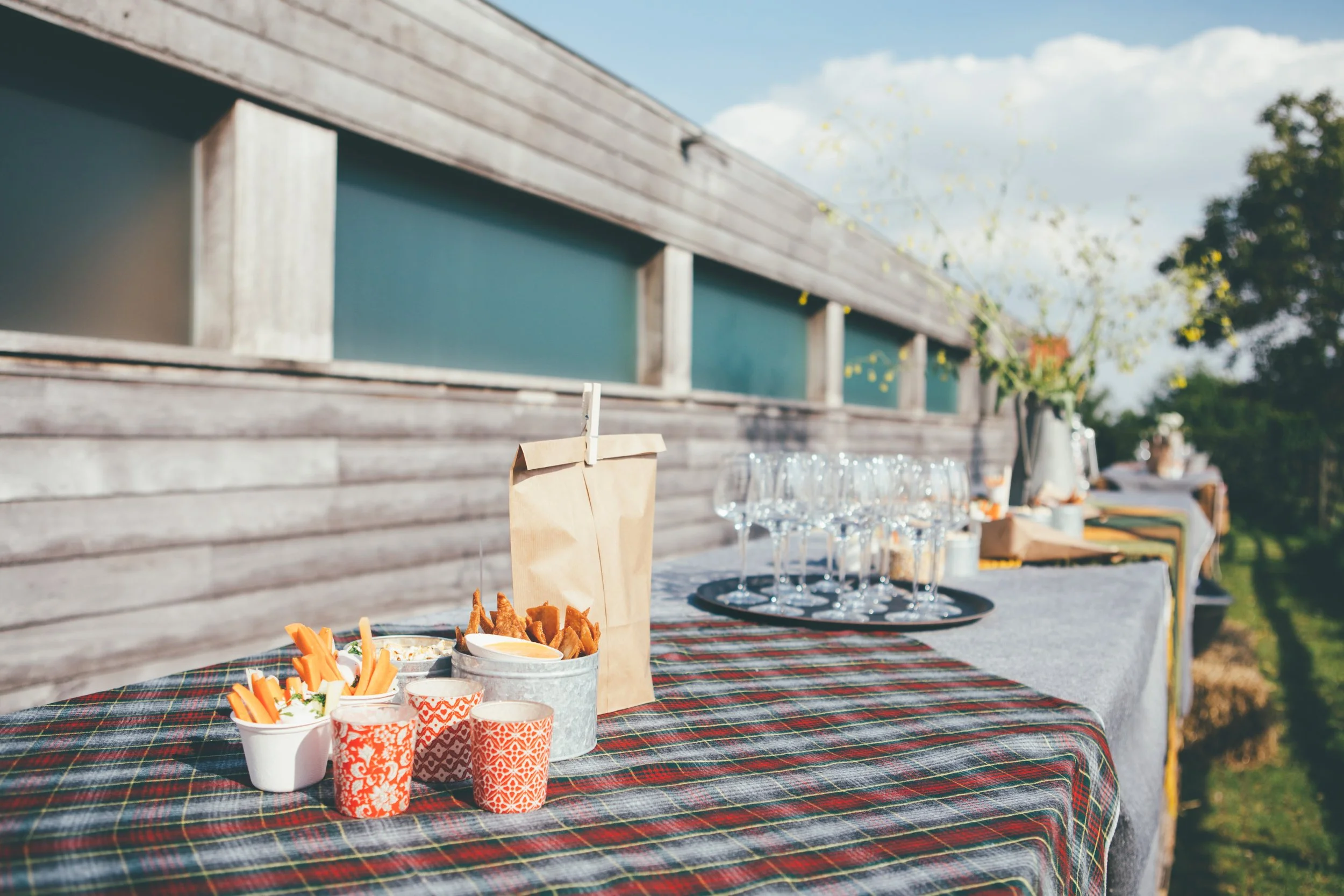 catering op verjaardag western thema