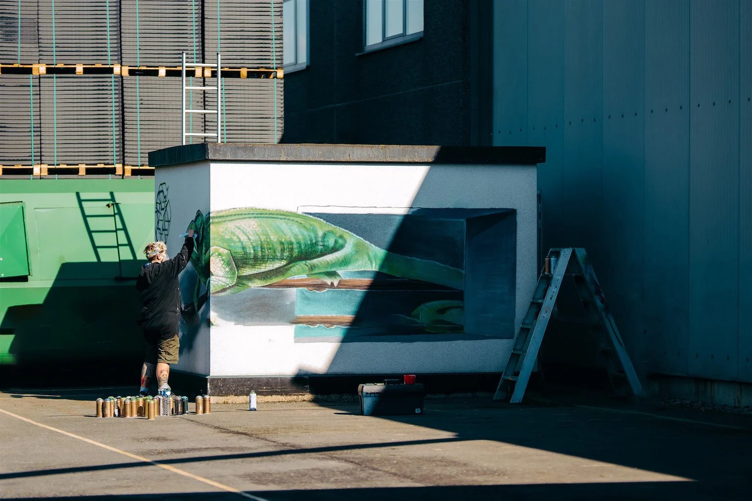 grafiti als teambuildingsactiviteit