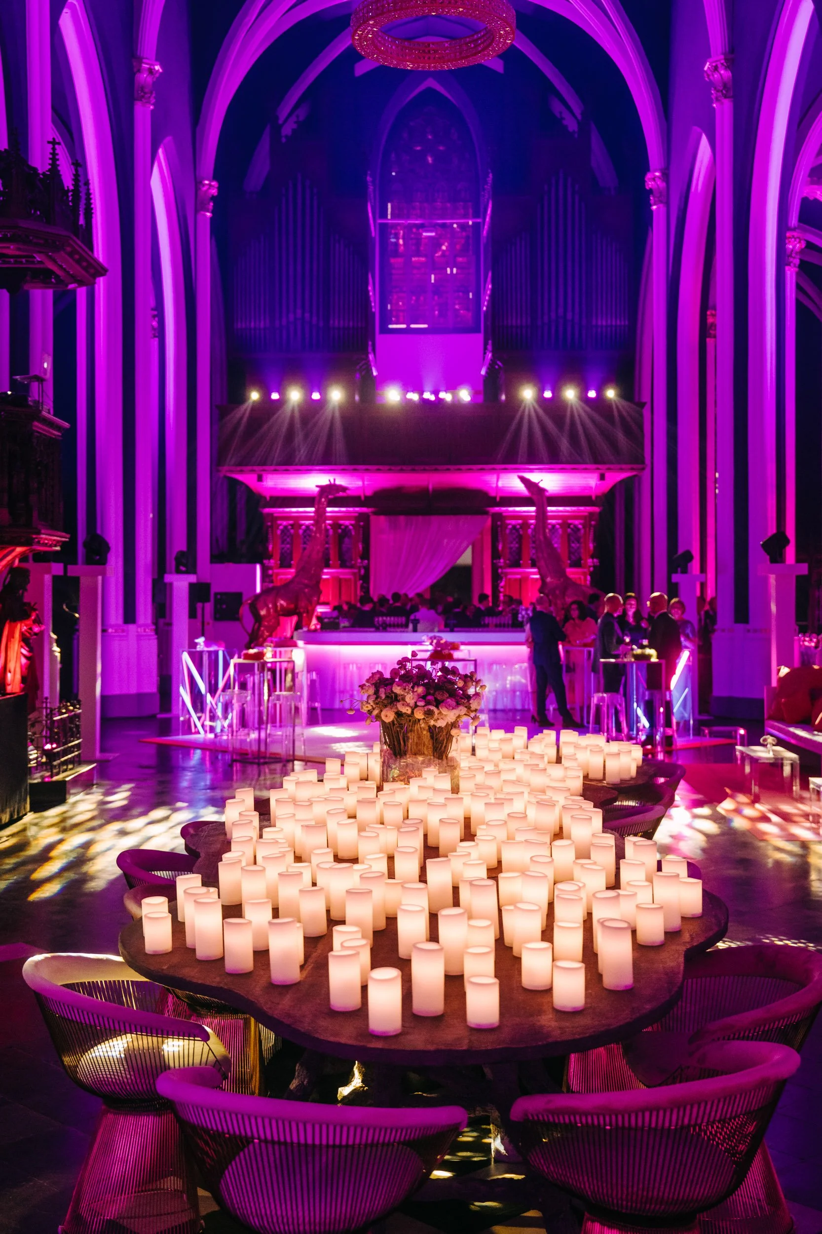 kaarsen als decor en sfeerverlichting