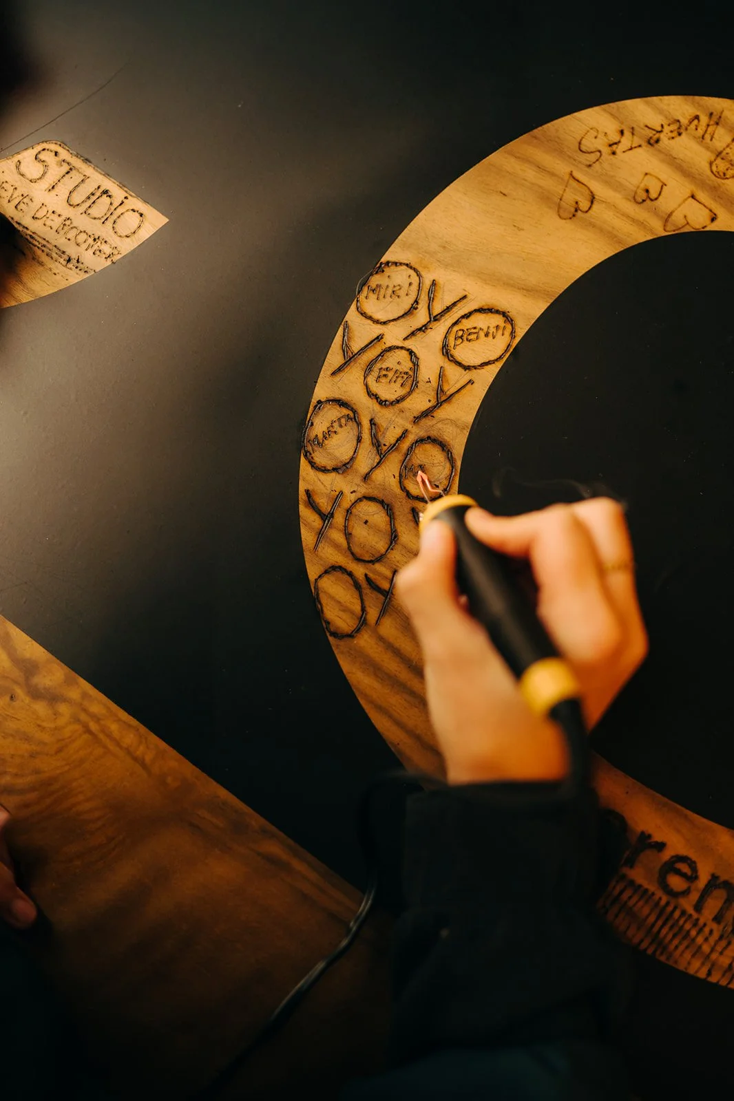 pyrografie als activiteit