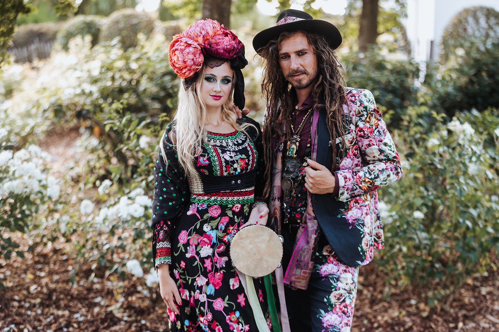 bohémien entertainment op huwelijk