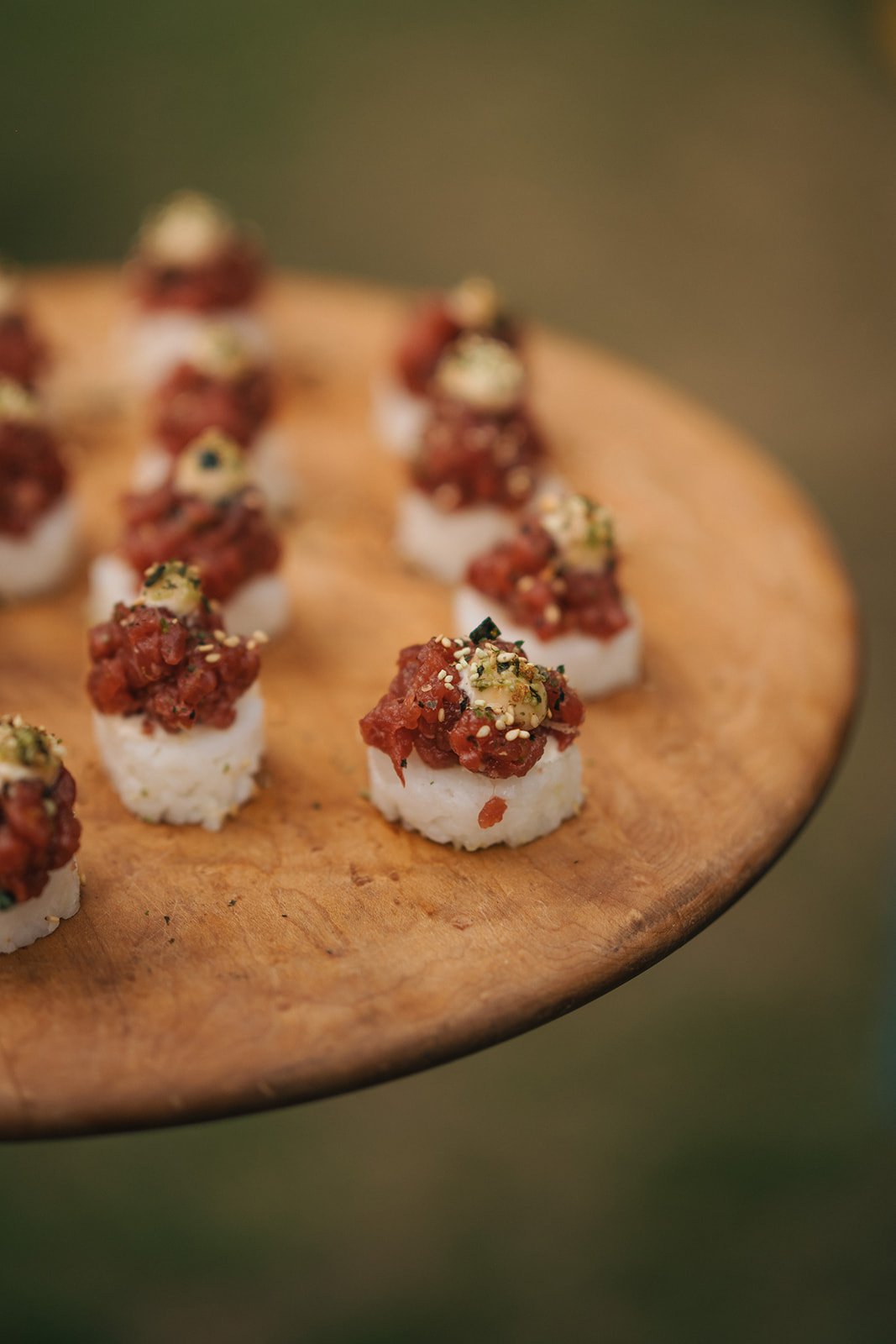 close-up van eten tijdens een zomerse lunch
