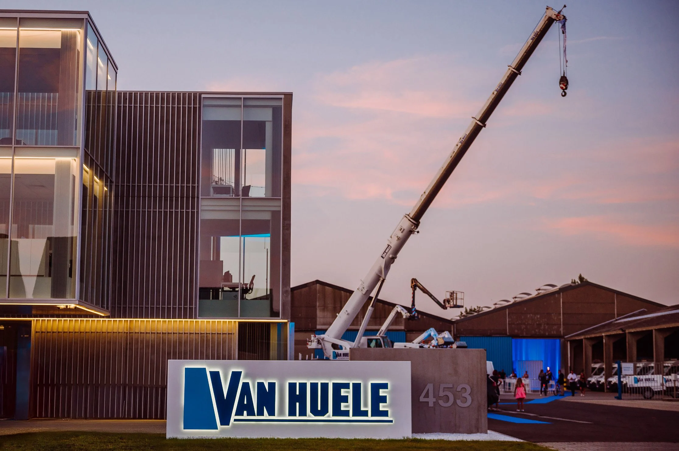 foto van bedrijfsgebouw voor event