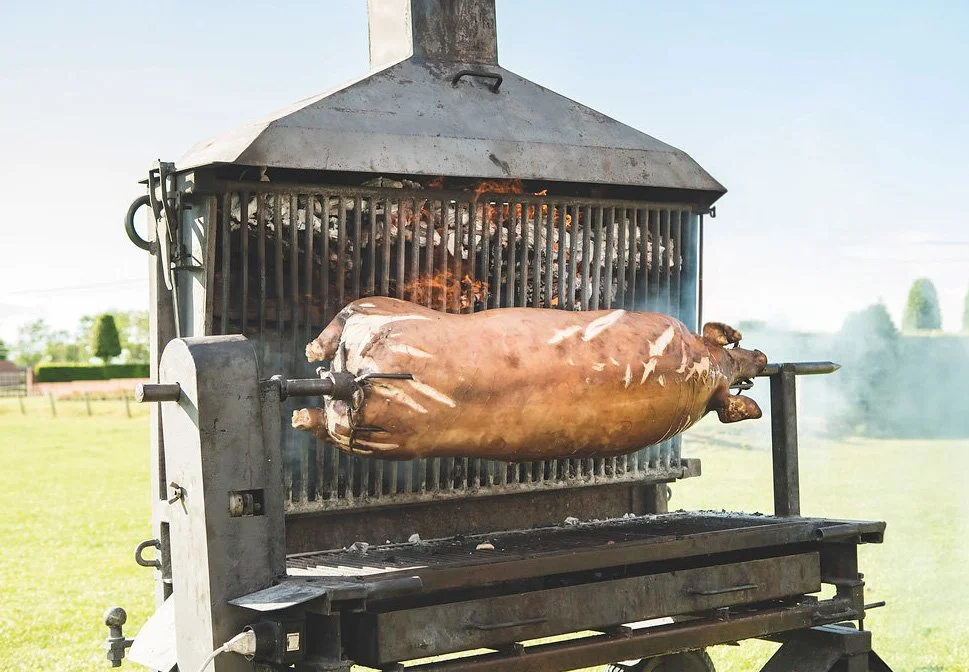 varken aan het spit