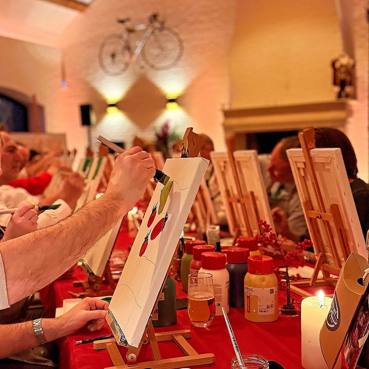schilderen als teambuildingsactiviteit