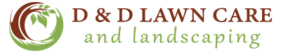 Image of D&D Lawn Care’s logo in Charlottesville along with Morris Lawn Care and Services.