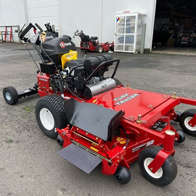 We purchased a new mower today. The very best mower on the market. #exmark #exmarkmowers #turftracer #charlottesville #charlottesvillelandscaping #cville #cvillelocal #iheartcville #cvilleva #lawncare #cvillebiz #charlottesvillelawncare #cvillebusine