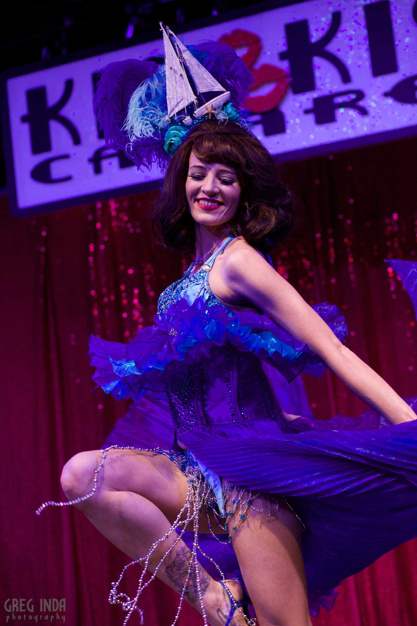 Deja Sue Hits the Kiss Kiss Cabaret stage.