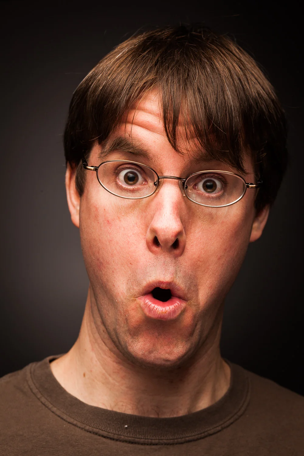 Mike always had good facial expressions. He's often compared to Jim Carrey.