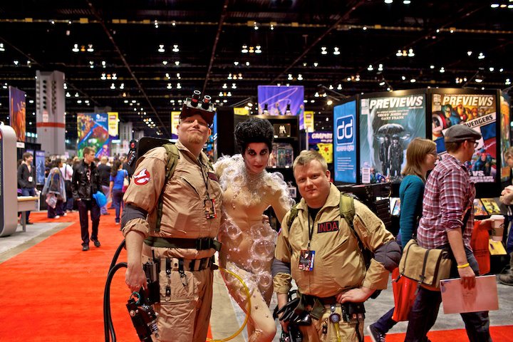 Alan, Red Rum, and myself at C2E2