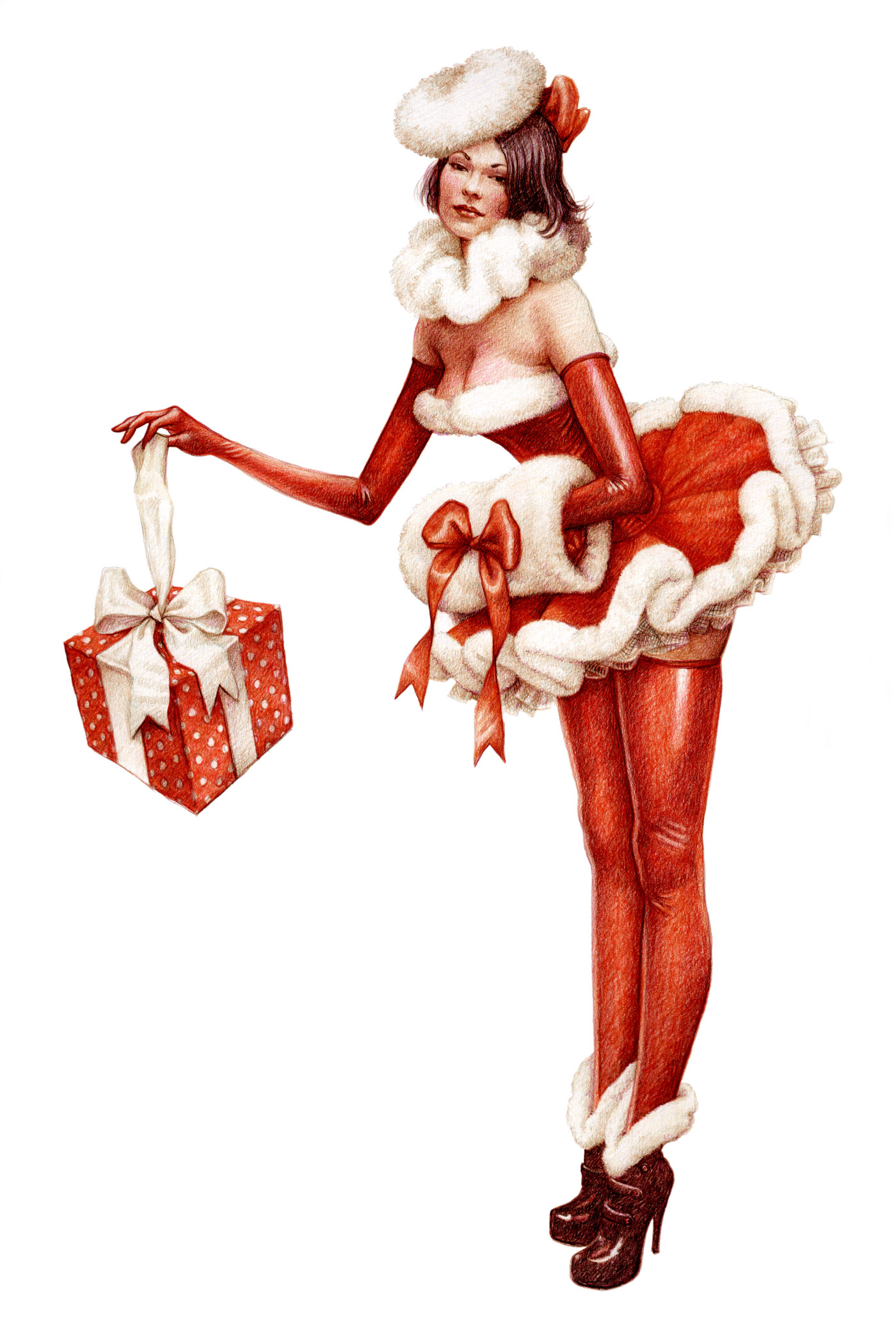 Pin-up (Happy Christmas)