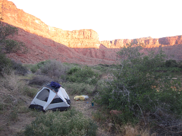 Our home for the night.