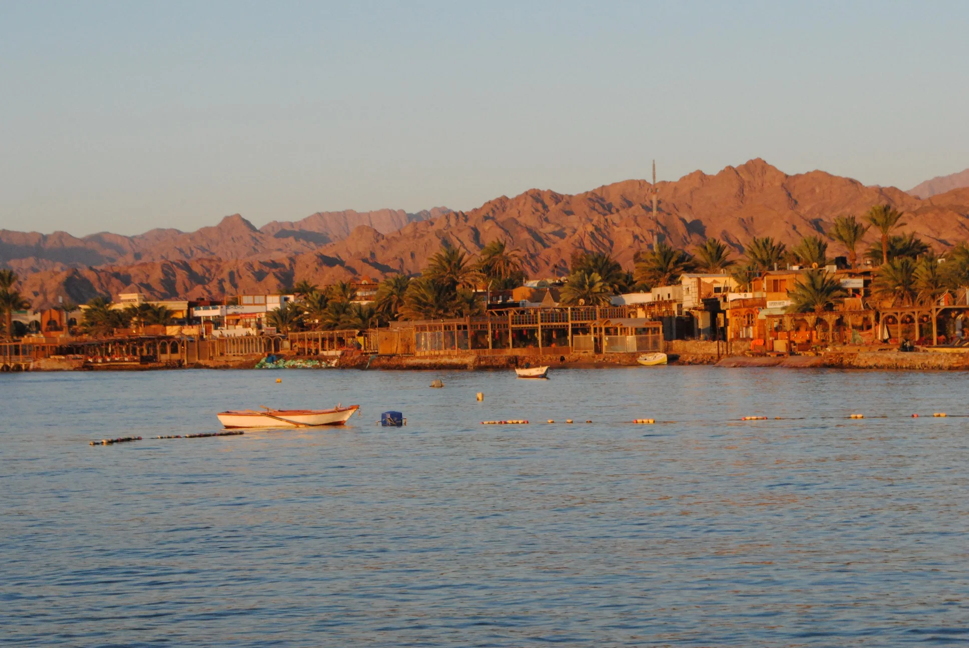 Sunrise over Dahab.