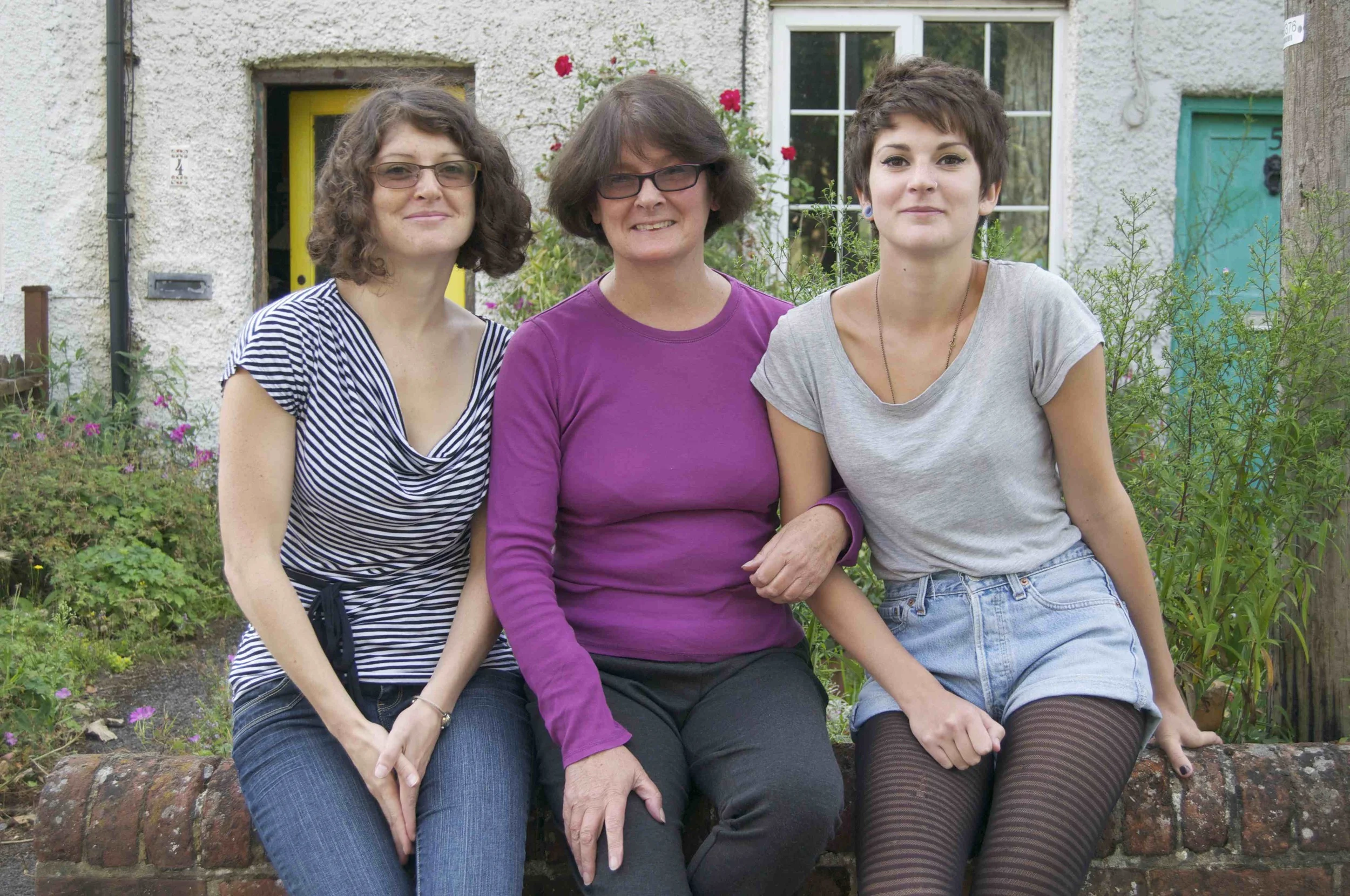 Becky Carol and Emma
