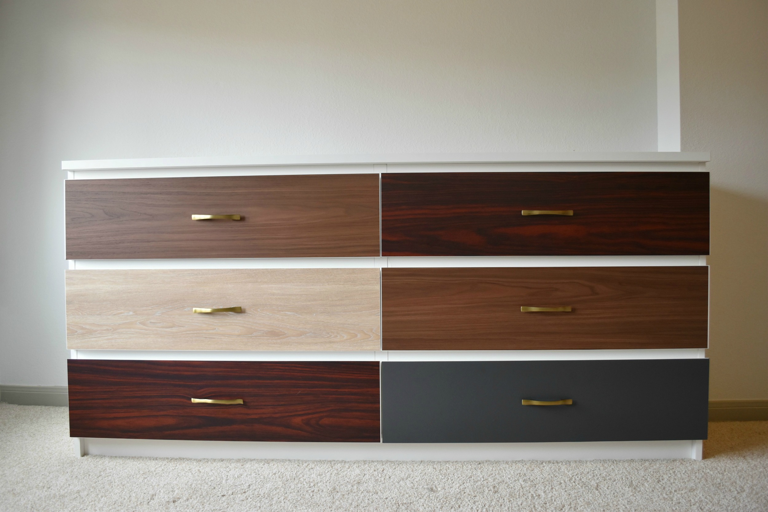 Ikea Hacked Patchwork Dresser Laura Lape