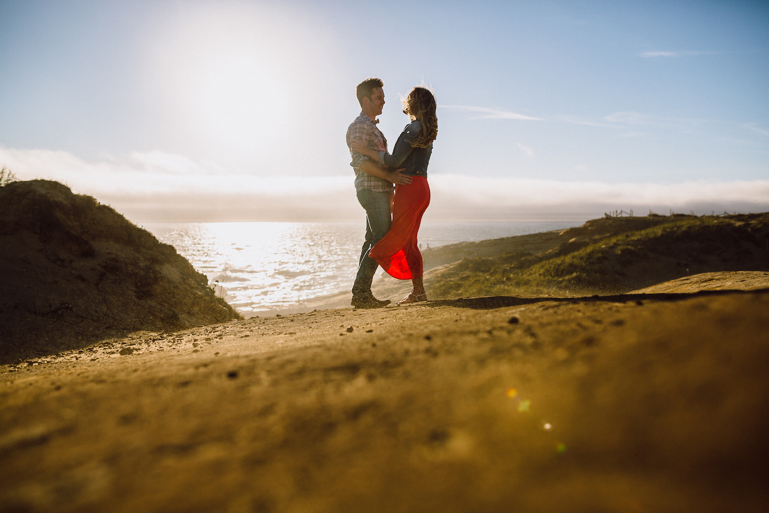 Cape Kiwanda, Pacific City, Oregon Engagement Photographer 