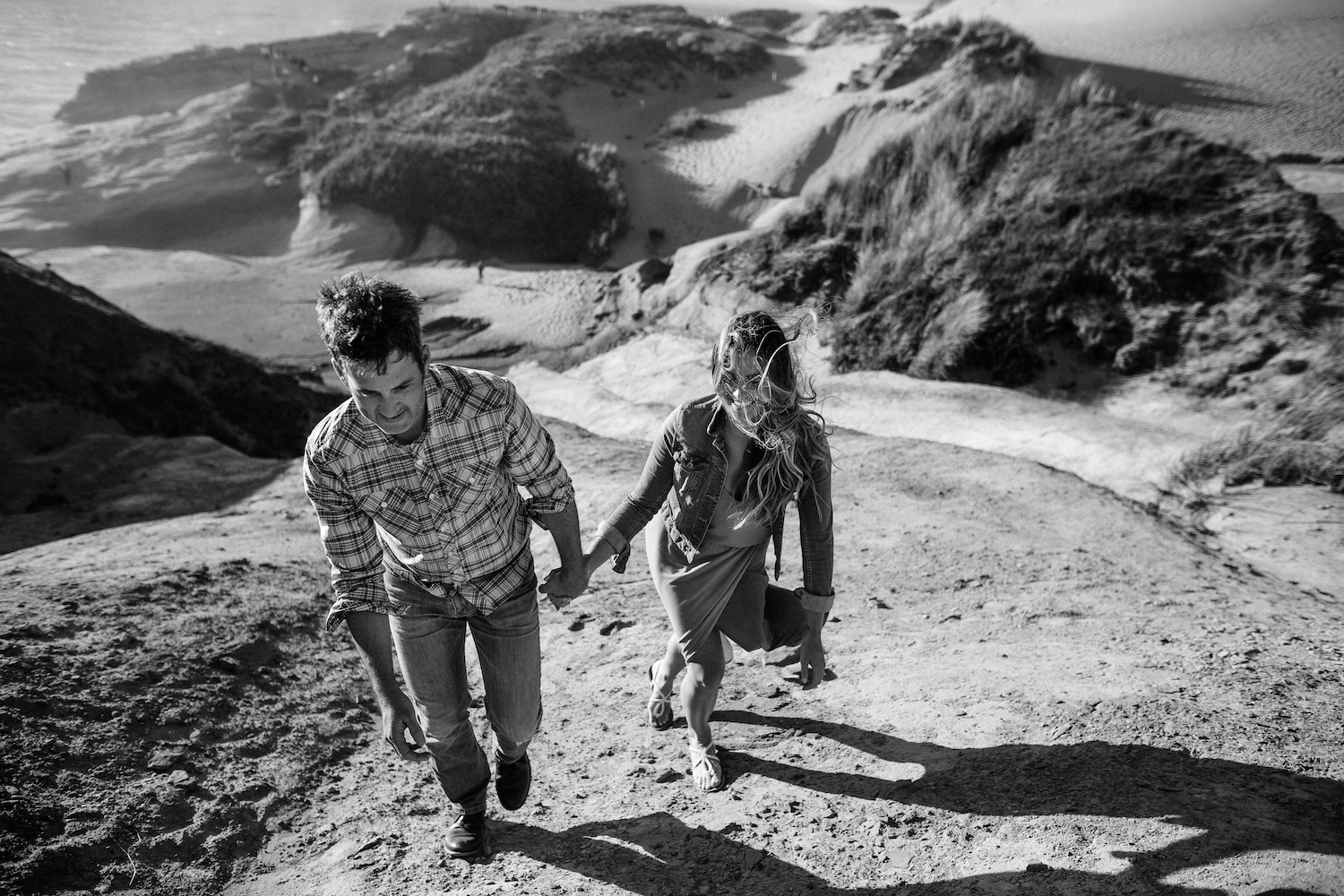 Heather & Chris - Engaged - Cape Kiwanda, Pacific City, Oregon — Mark ...