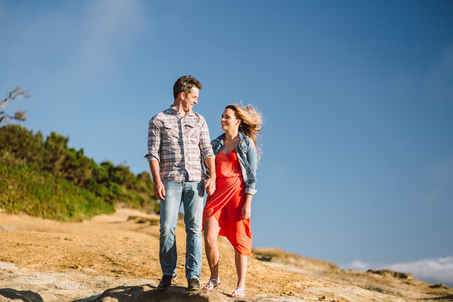 Cape Kiwanda, Pacific City, Oregon Coast Engagement Photographer 