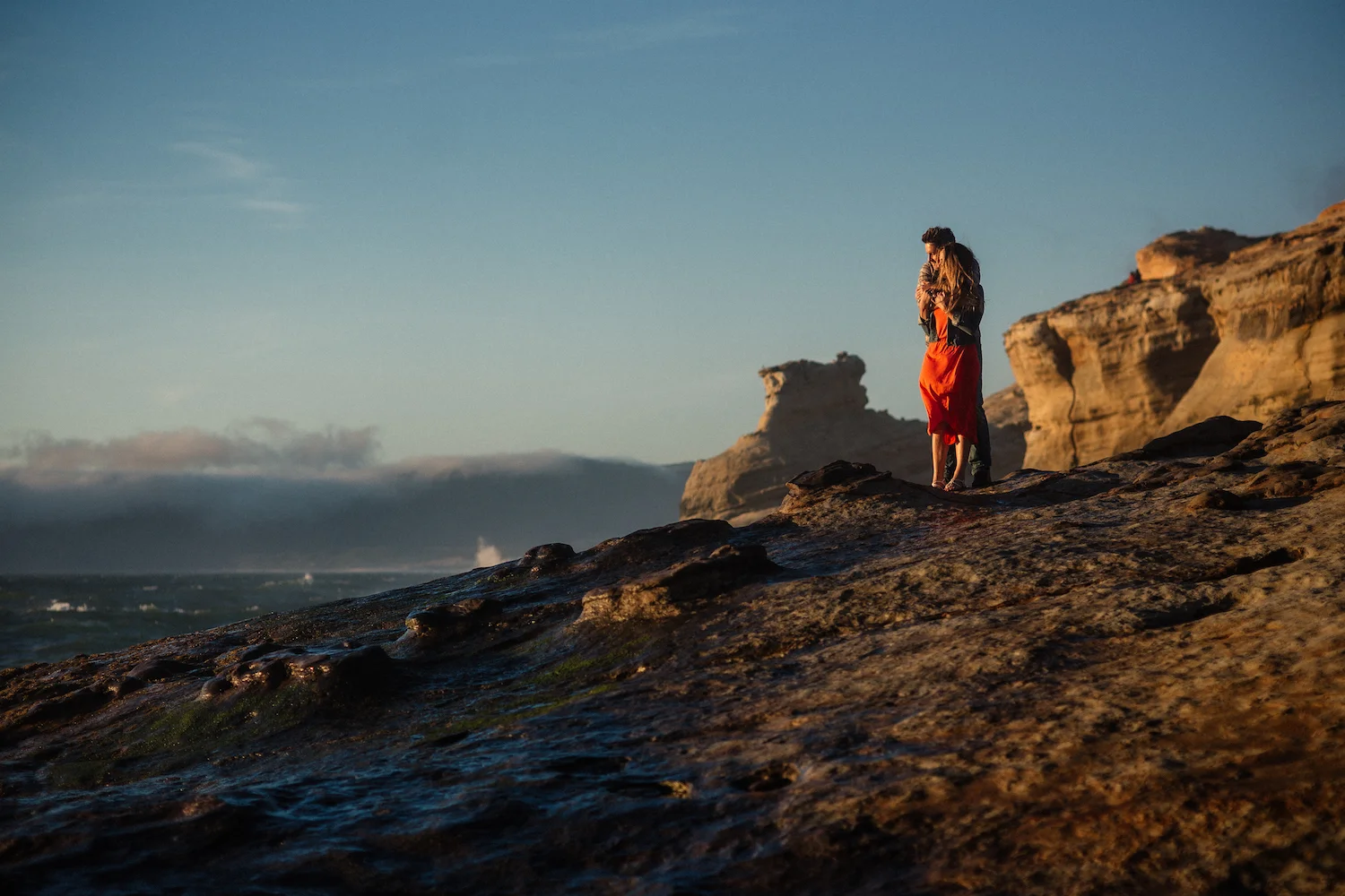Cape Kiwanda, Pacific City, Oregon Coast Engagement Photographer