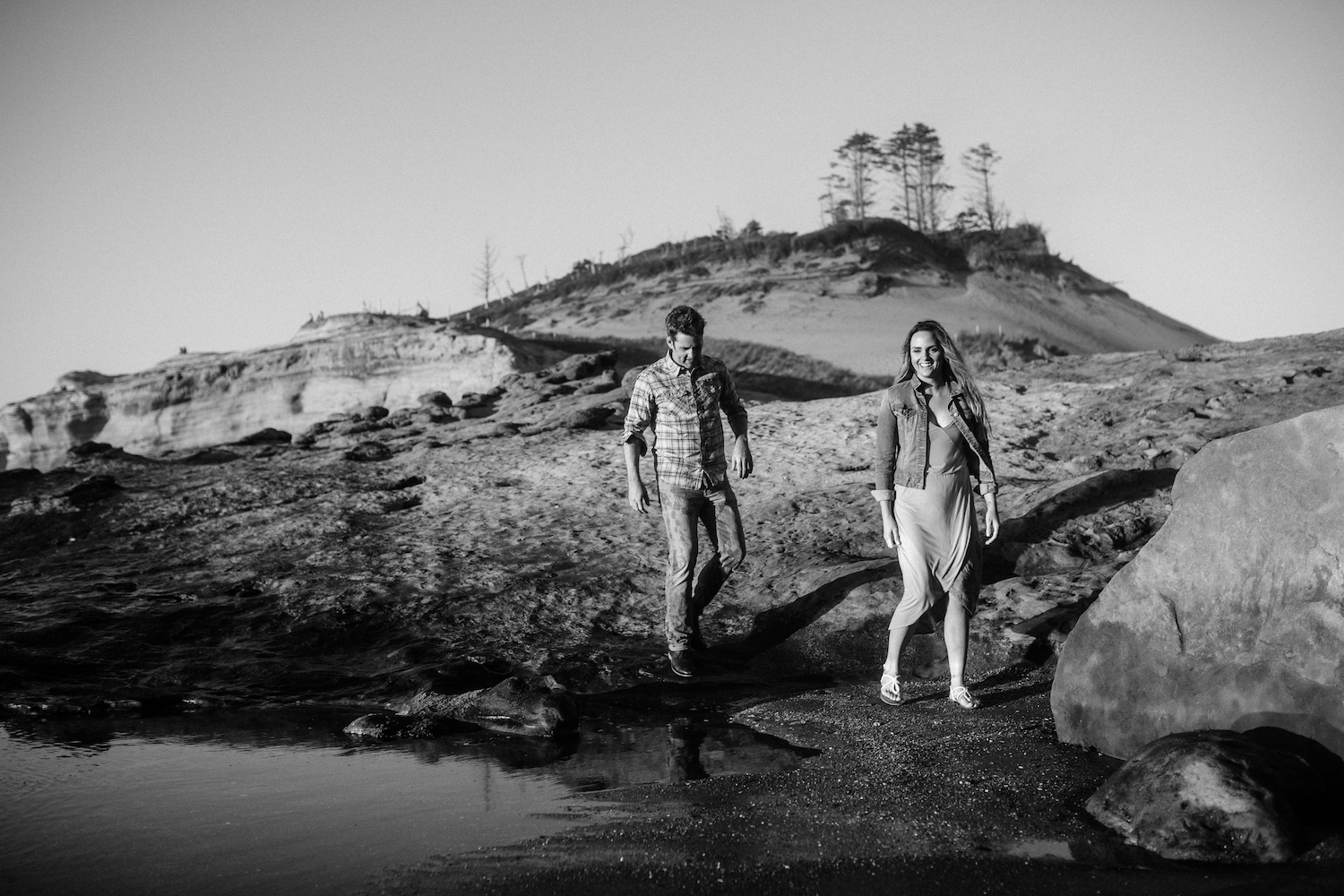 Cape Kiwanda, Pacific City, Oregon Coast Engagement Photographer 