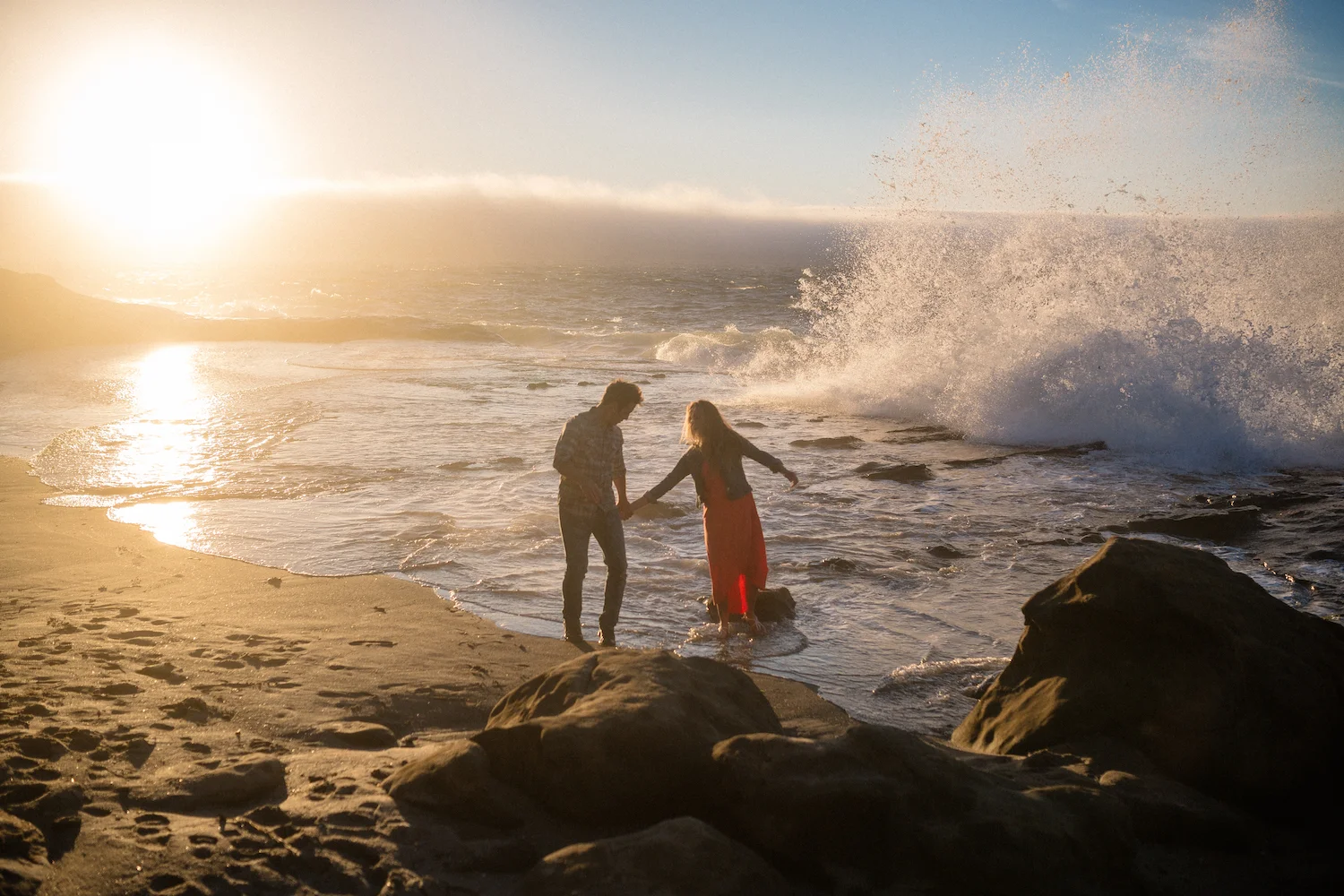 Cape Kiwanda, Pacific City, Oregon Coast Engagement Photographer