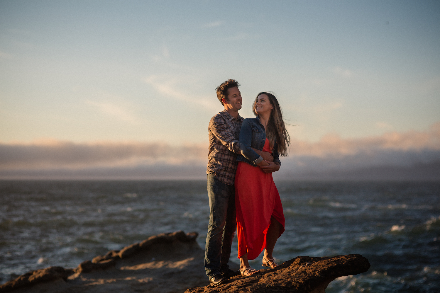 Cape Kiwanda, Pacific City, Oregon Coast Engagement Photographer 