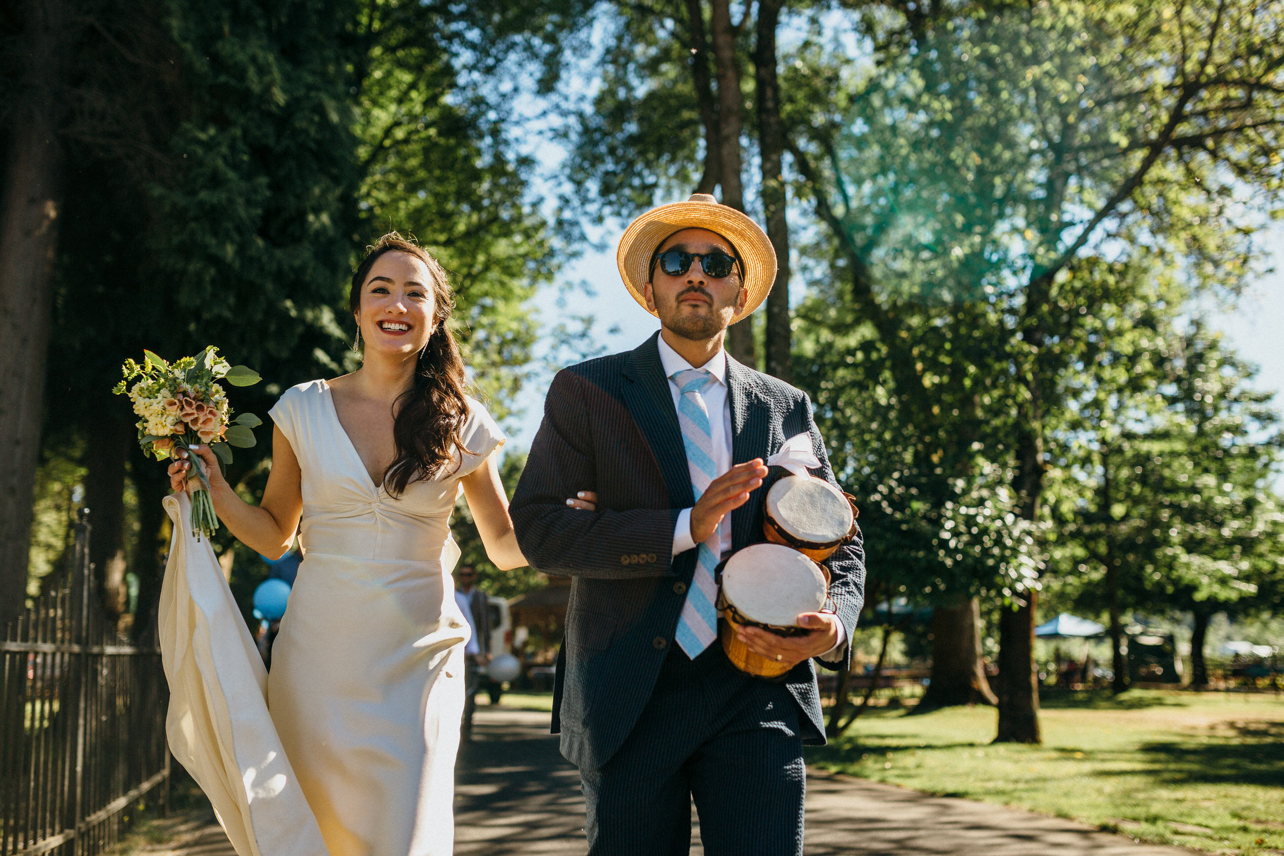 Oaks amusement park Pioneer church Sellwood Portland wedding photographer Oregon057.JPG