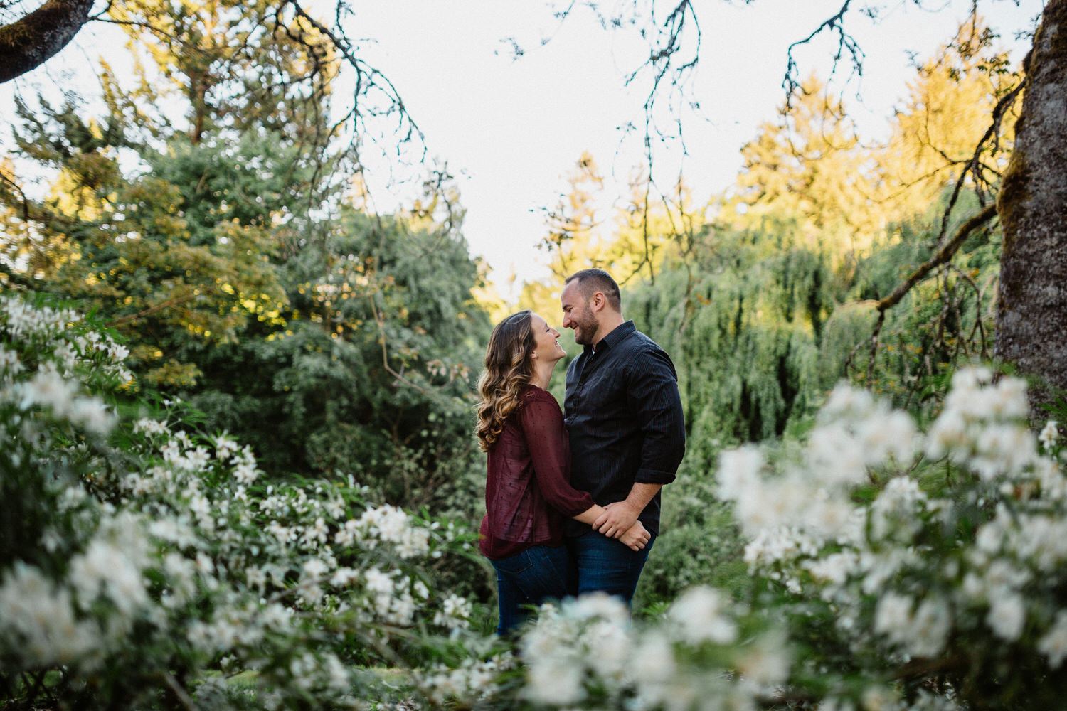 Hoyt Arboretum Engagement session photography Portland oregon 1.jpg