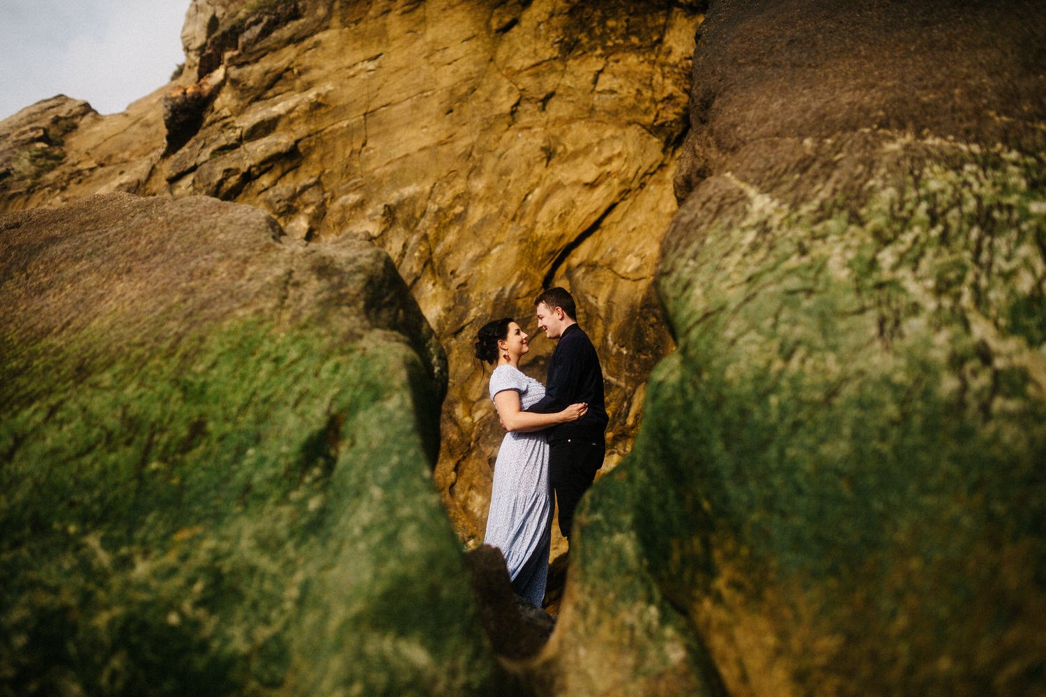 Hug Point Oregon Coast engagement photography 081.JPG