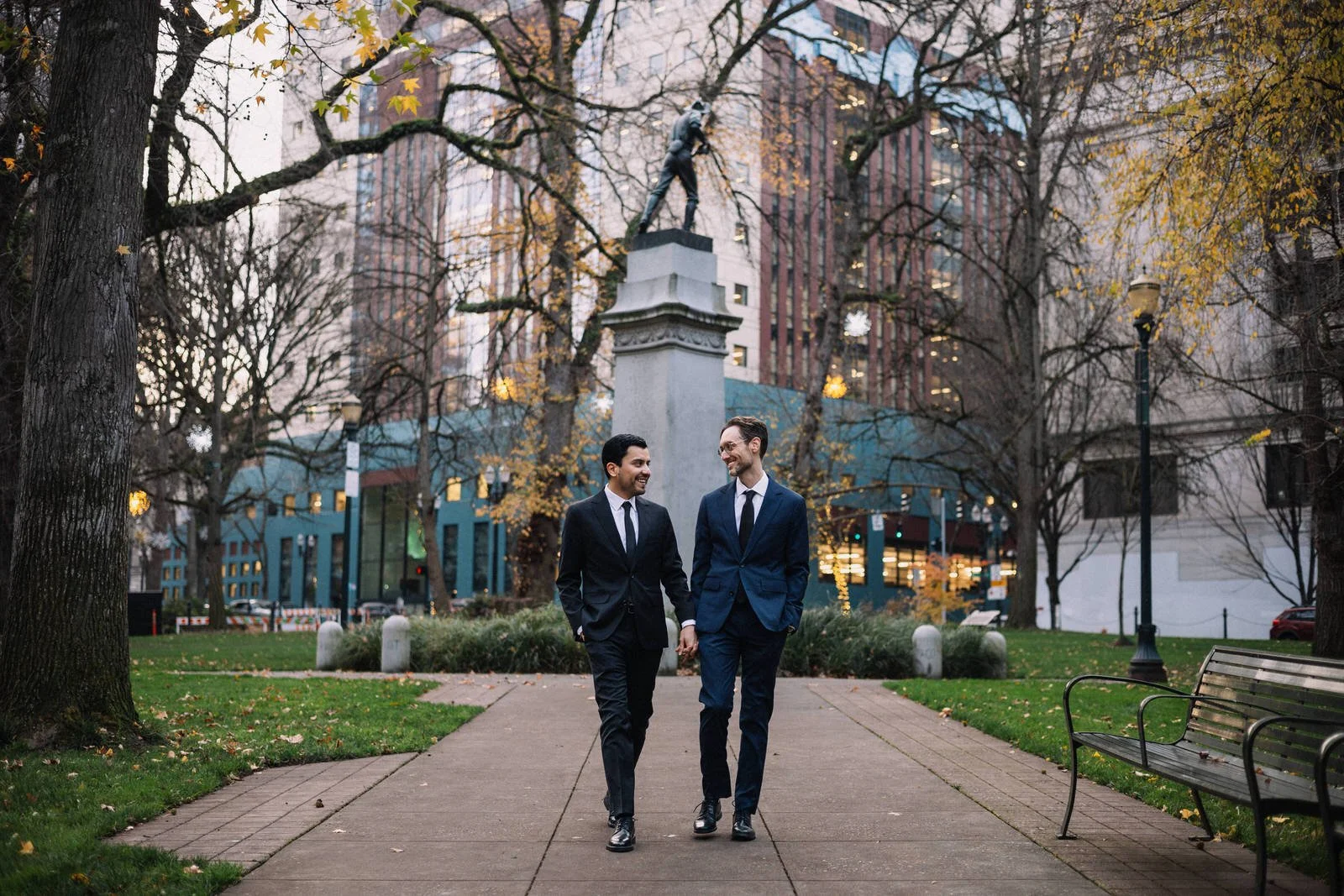 Elopement - Multnomah County Courthouse, Portland, OR