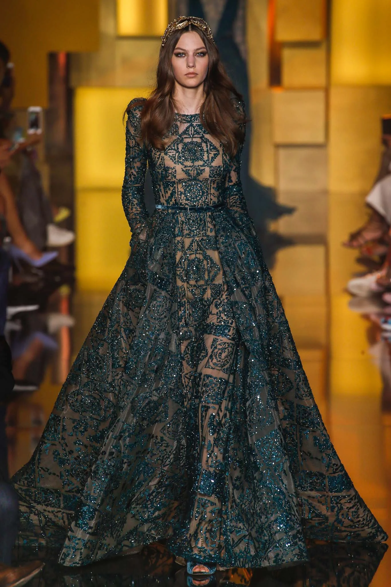 Designer: Elie Saab, Photo Credit: Style.com