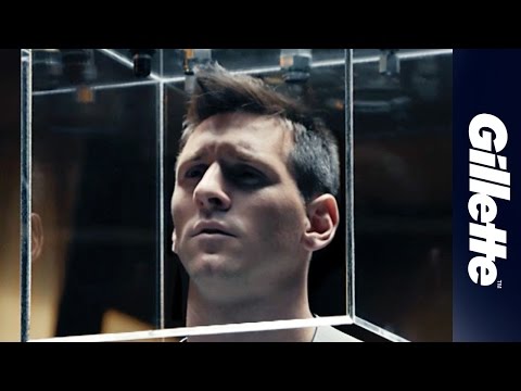 Lionel Messi: Gillette Mach3 Sensitive em "O Cubo" | Gillette Brasil
