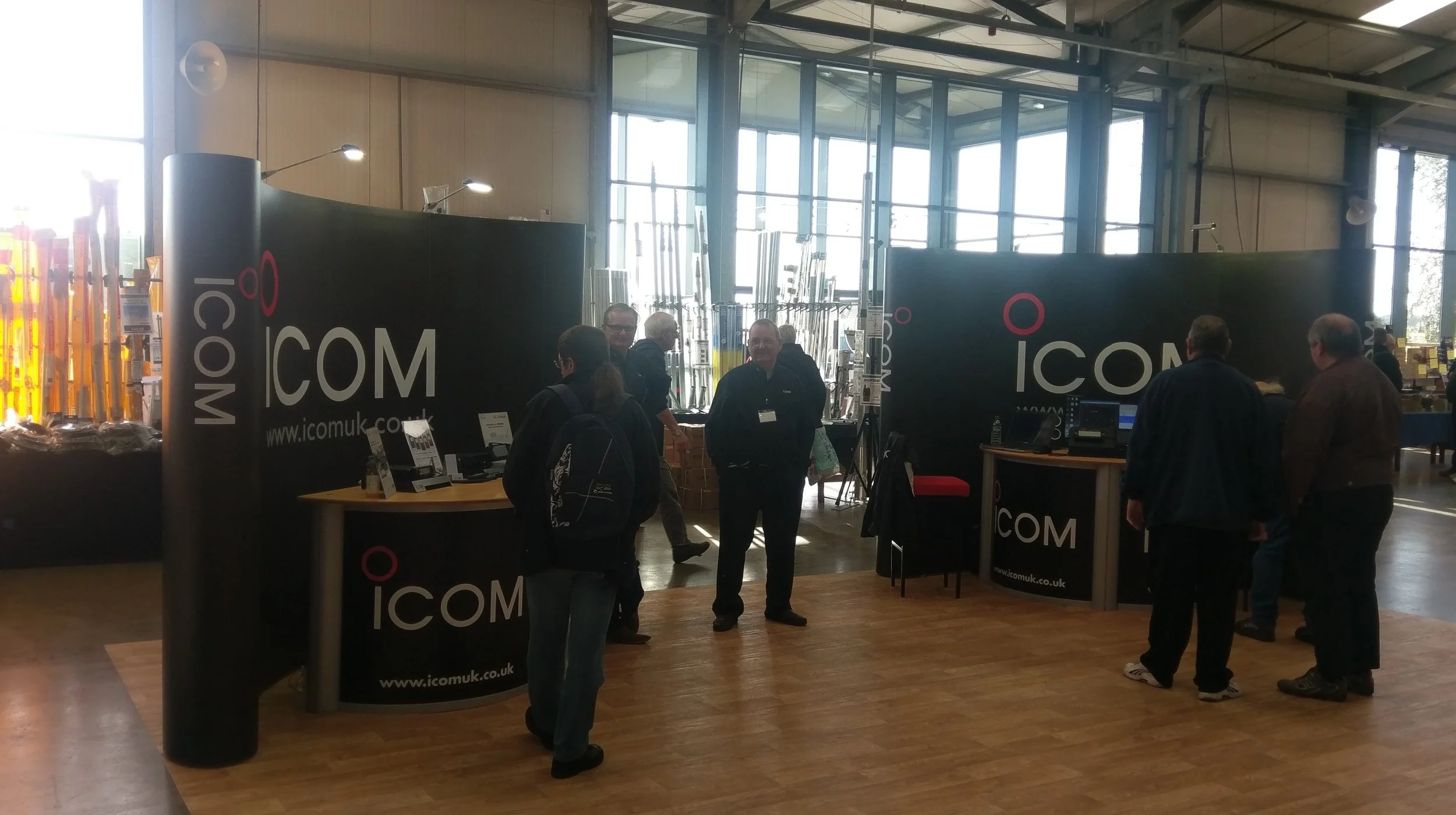 Icom are attending UK Hamfest
