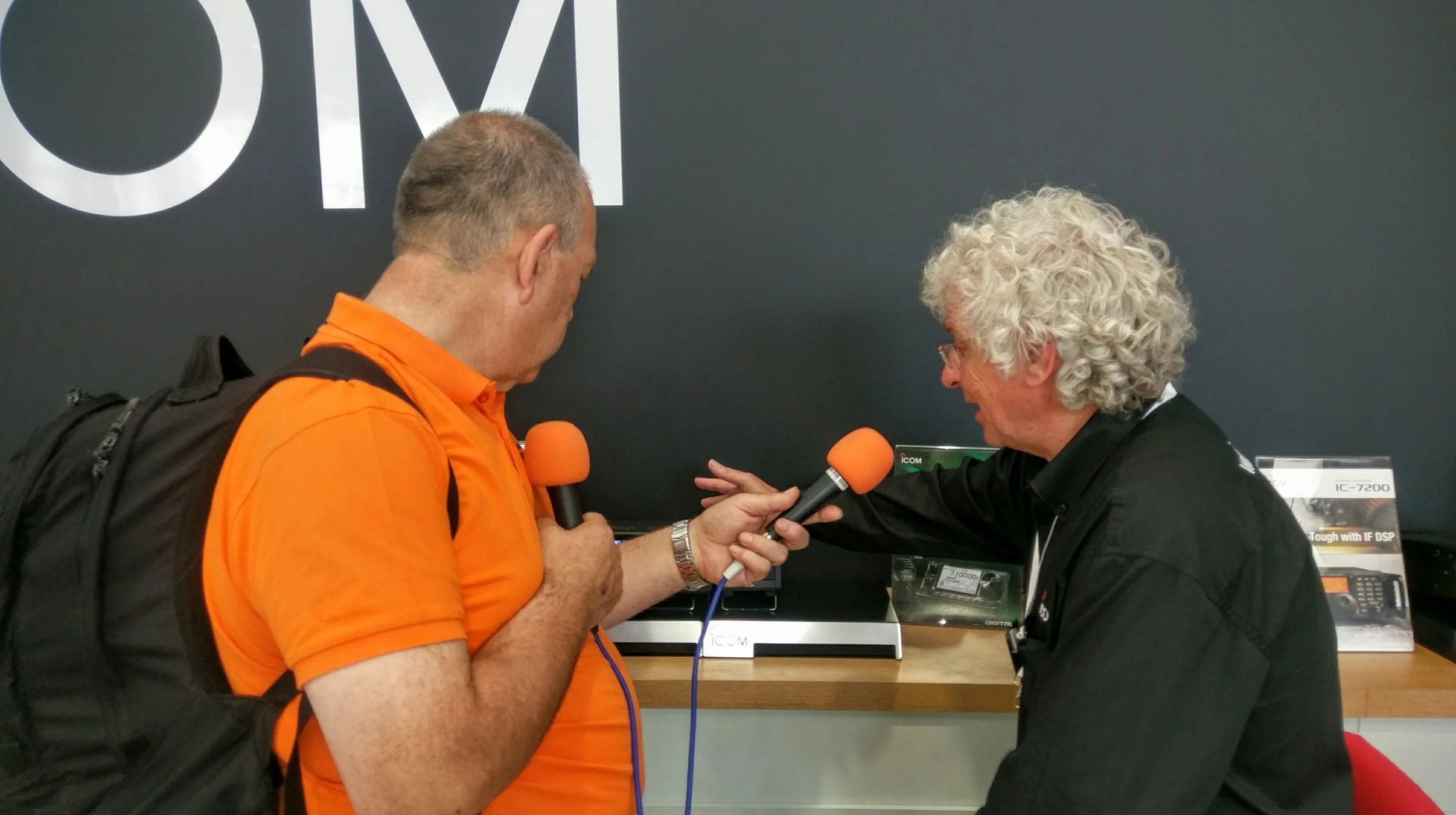 Martin Butler (M1MRB / W9ICQ) interviews Chris Ridley of Icom