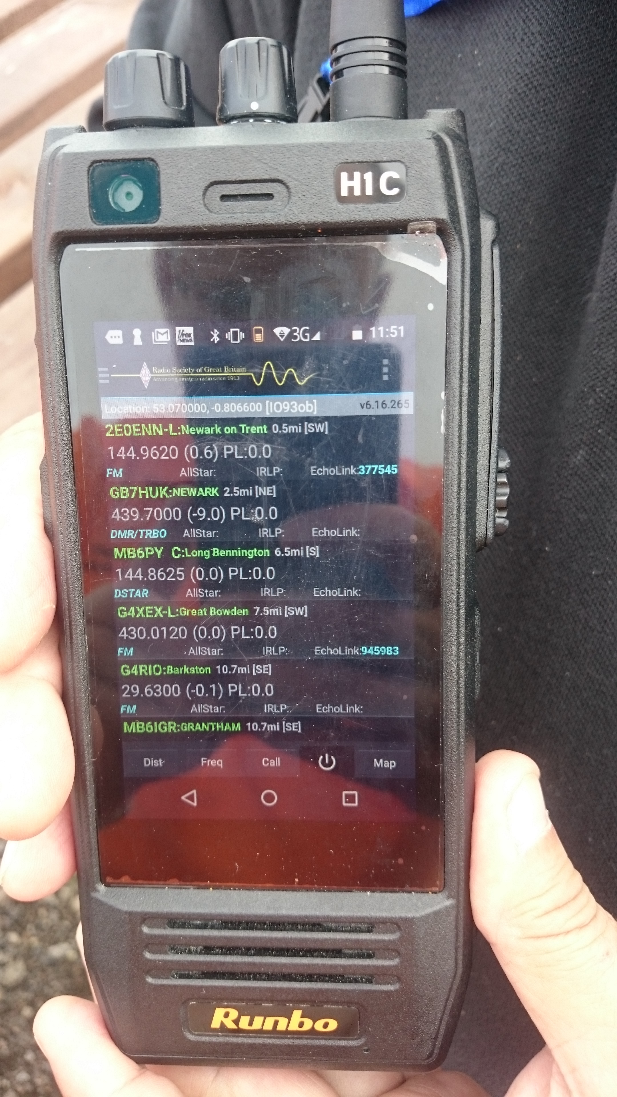  RFinder Android Digital Radio 