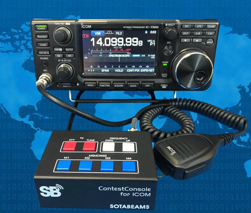 SOTABeam ContestConsole Switching Unit for ICOM Amateur Radios