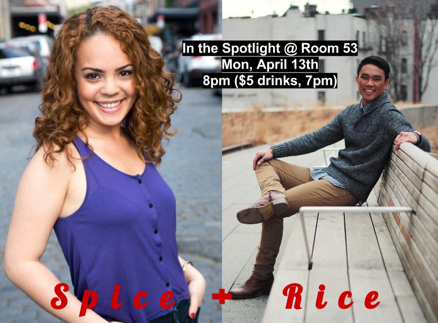 Monday, April 13th @ 8 PM Room 53 (314 W 53rd Street)