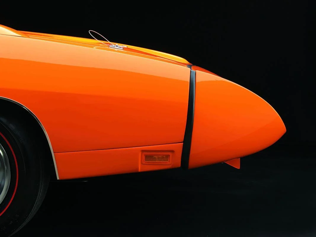 dodge charger daytona 1969 orange nose profile.jpg