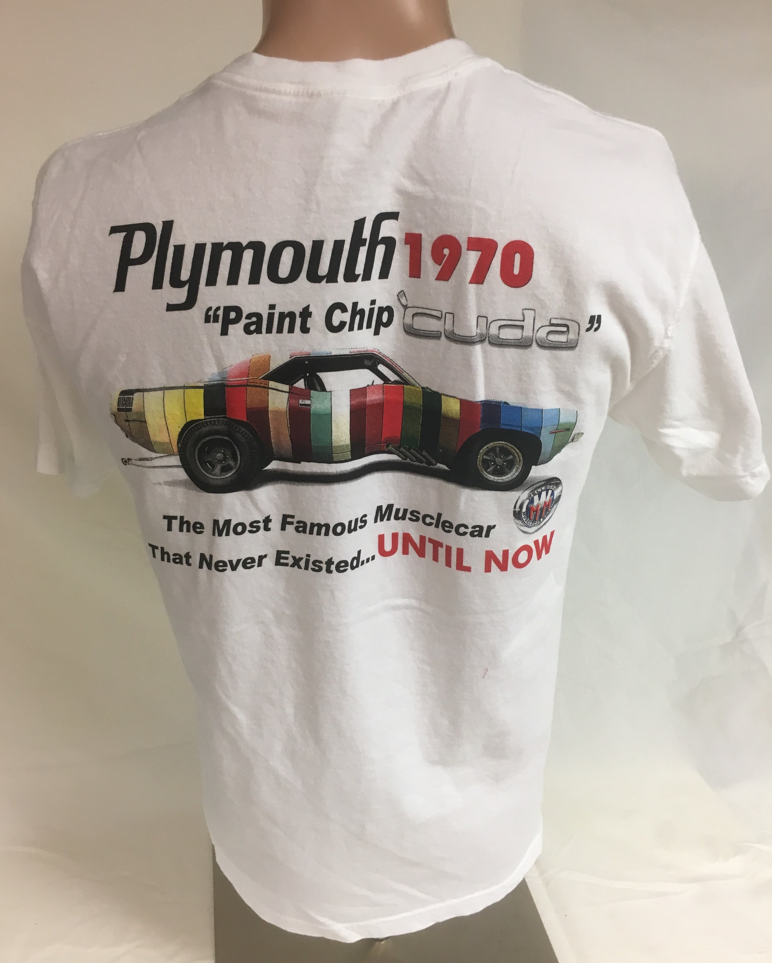 Paint Chip Cuda Banner — Wellborn Musclecar Museum