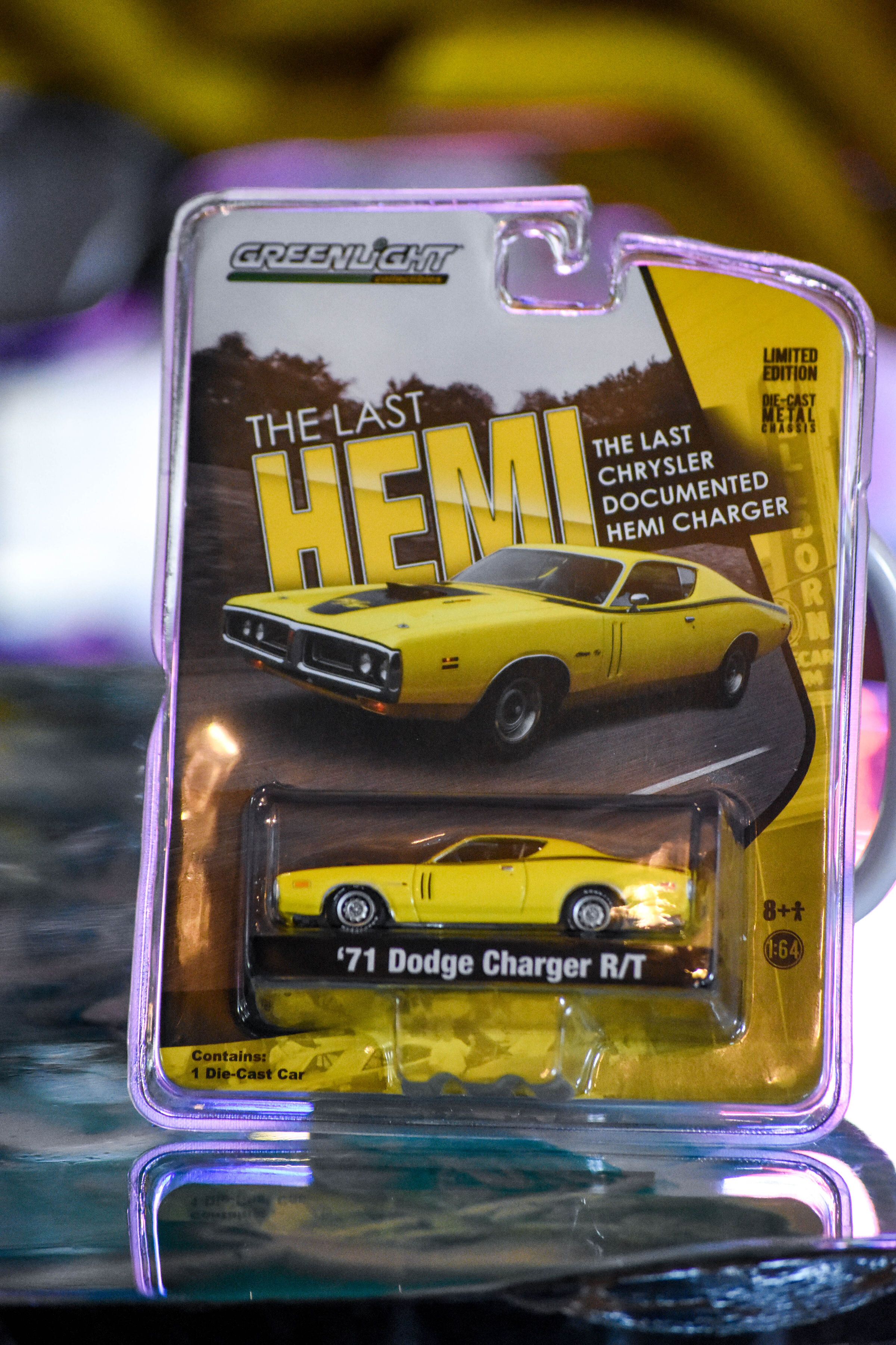 Greenlight 1971 Dodge Charger R/T Last Hemi Wellborn Muscle Car Museum 2013 1:64