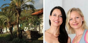 Anusara@ Yoga Retreat auf La Gomera, El Cabrito mit Veronika Freitag und Anna Rech