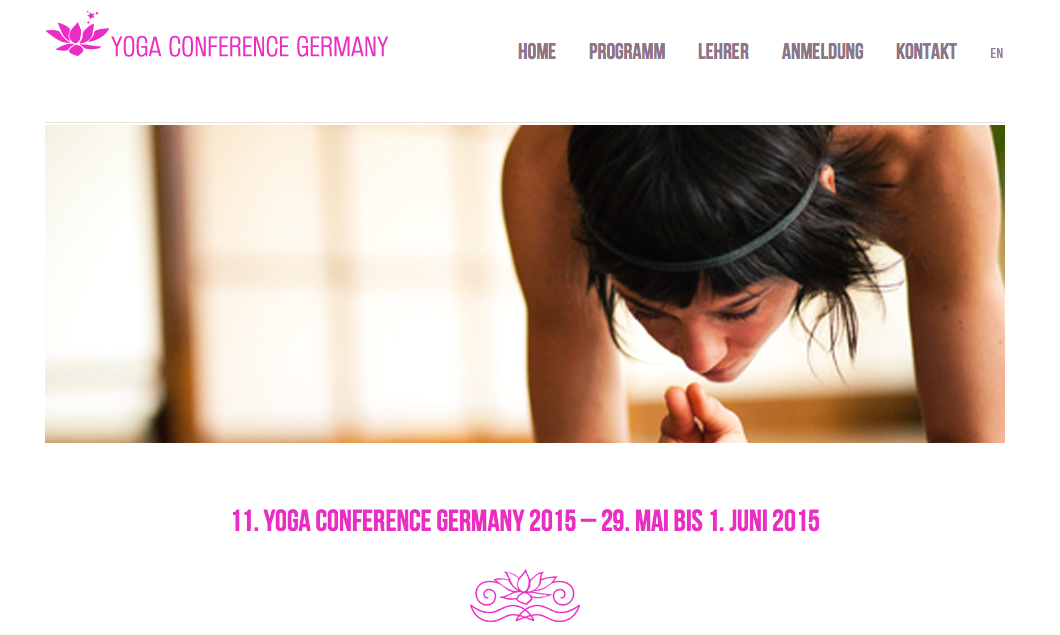 CONFERENCE// Yoga Conference Köln, Deutschland