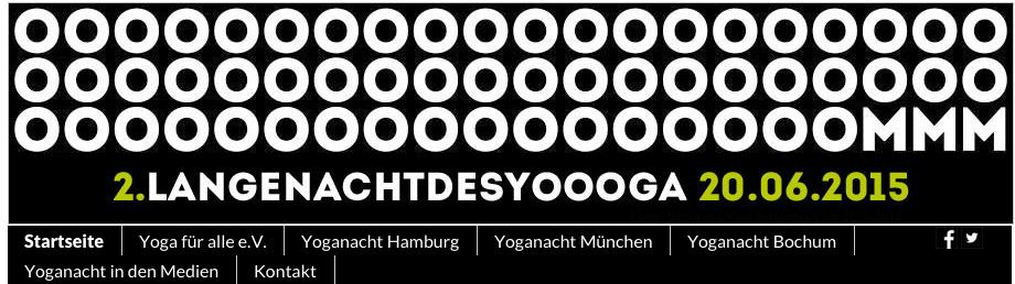EVENT// LANGENACHTDESYOGA, München, Bochum, Hamburg, Deutschland